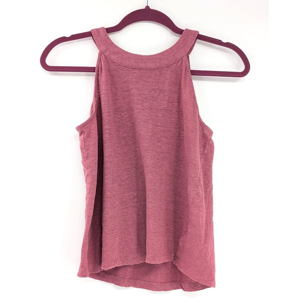 Joie 100% Linen Women's Pink Flowy Blouse Sleeveless Tank Size Small